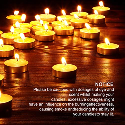 Candle Wicks 100 Pcs 6 inch with 30Pcs Candle Wick Stickers and 10 Pcs Wooden Candle Wick Centering Device for Soy Beeswax Candle Making and Candle DIY - Image 4